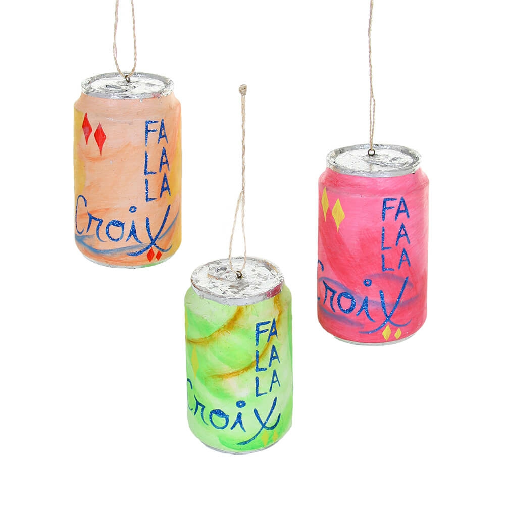 Food + Drink | Fa La La La Croix Ornament 3.5"