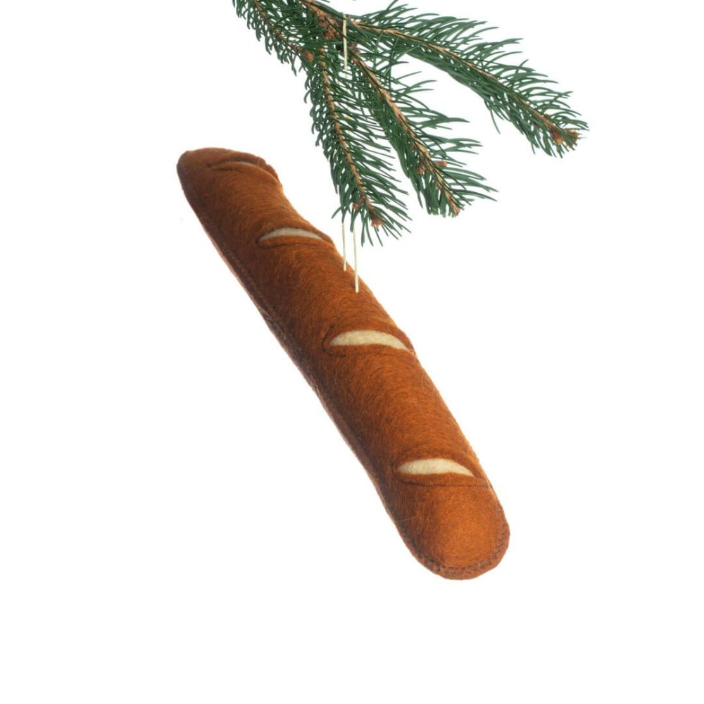 Food + Drink | Felt Baguette Ornament