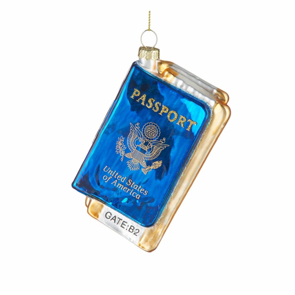 Hobbies + Interests | Passport Ornament 4.5"